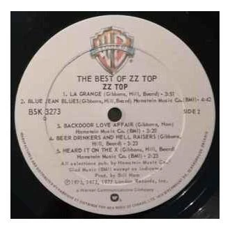 Vinilinė plokštelė ZZ Top ‎– The Best Of