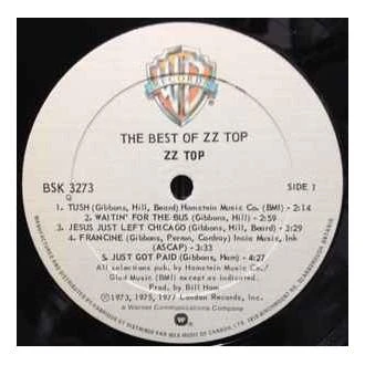 Vinilinė plokštelė ZZ Top ‎– The Best Of