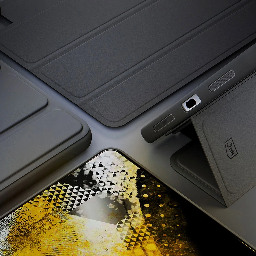 3MK Soft Planšetė Case Apple iPad Mini 8.3" 6 gen dėklas planšetiniam kompiuteriui juodos spalvos