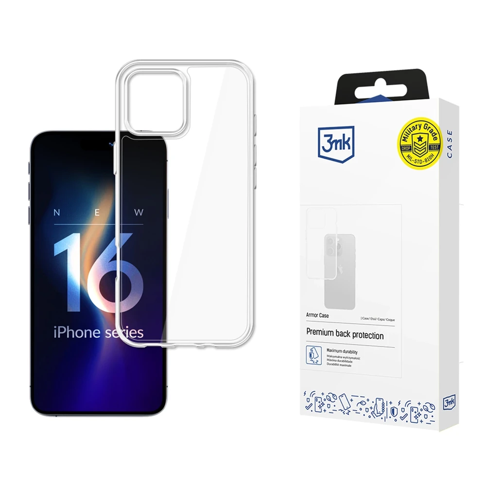 Dėklas 3mk šarvai Apple iPhone 16 Pro