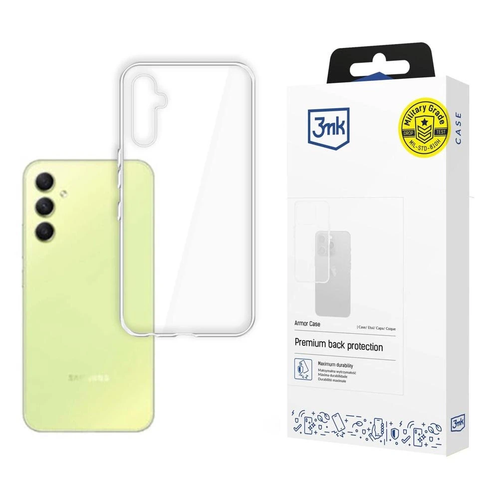 3mk Armor Samsung Galaxy A55 5G - dėklas telefonui skaidrus