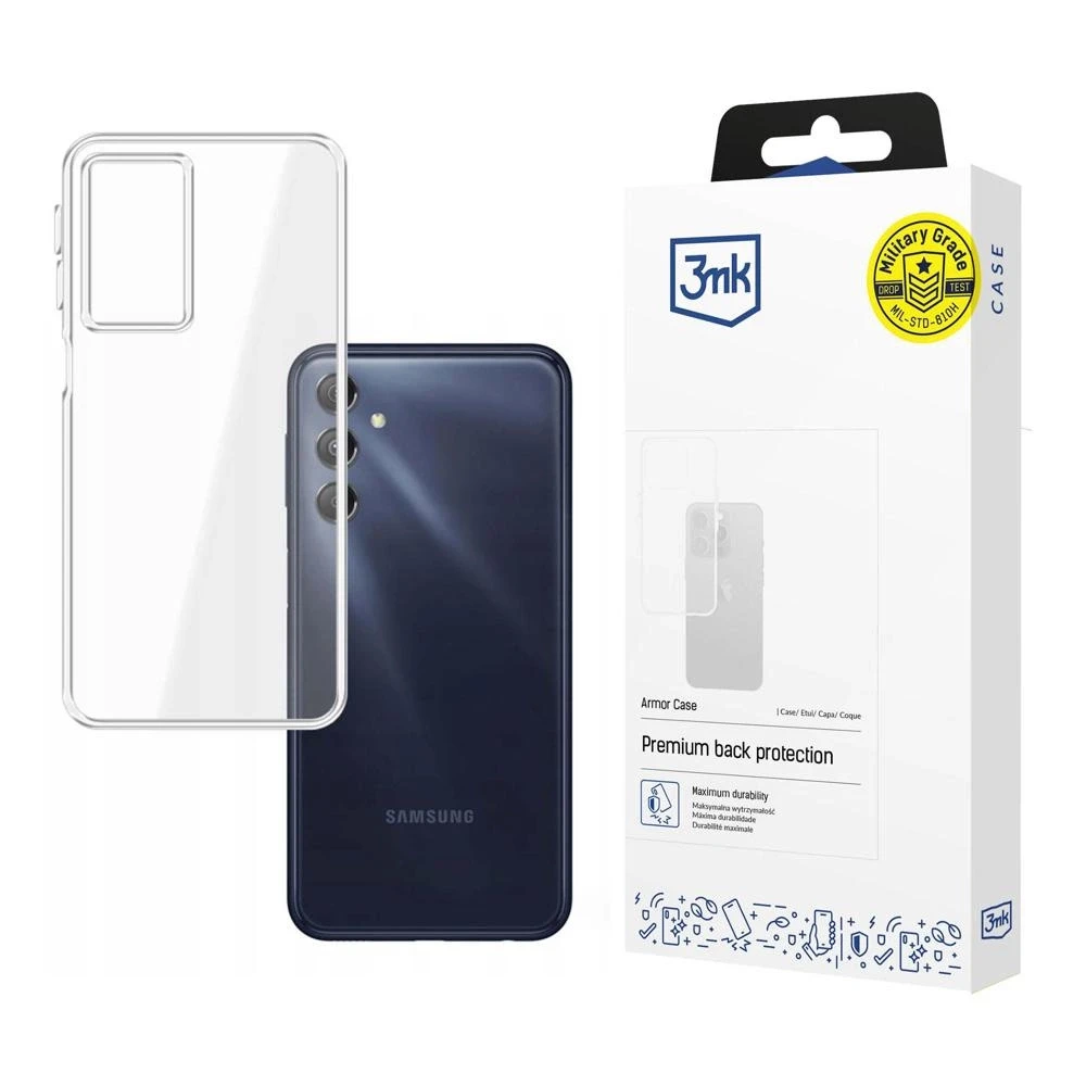 3mk Armor Samsung Galaxy M34 5G - dėklas telefonui skaidrus
