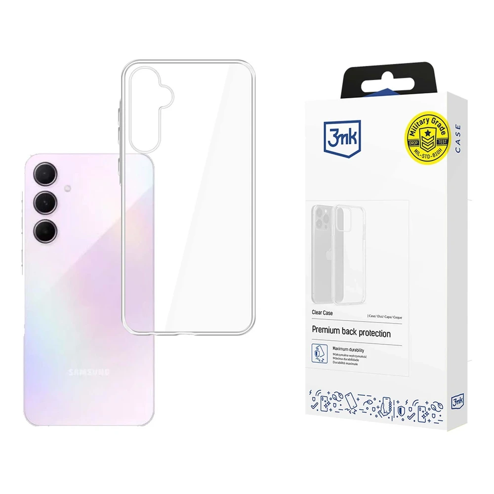 3MK skaidrus Dėklas Samsung Galaxy M35 5G M356