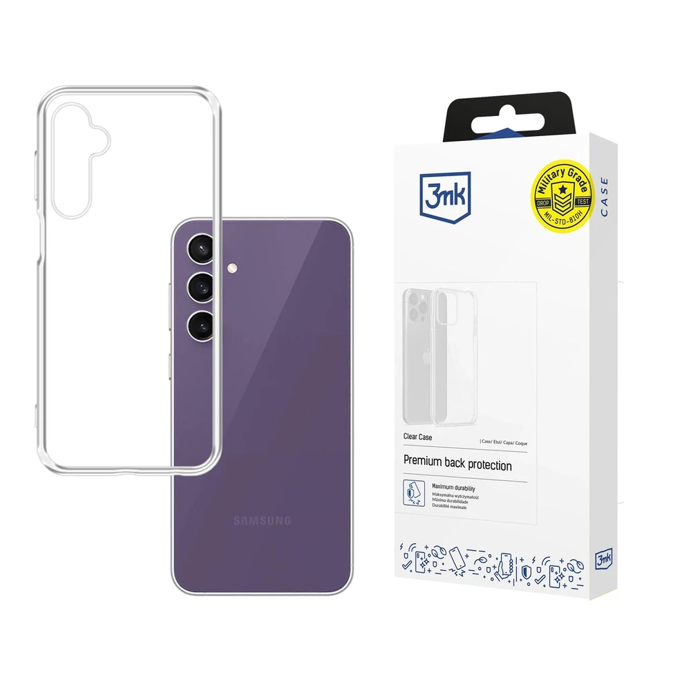Dėklas 3mk Clear Case 1,2mm Samsung S711 S23 FE