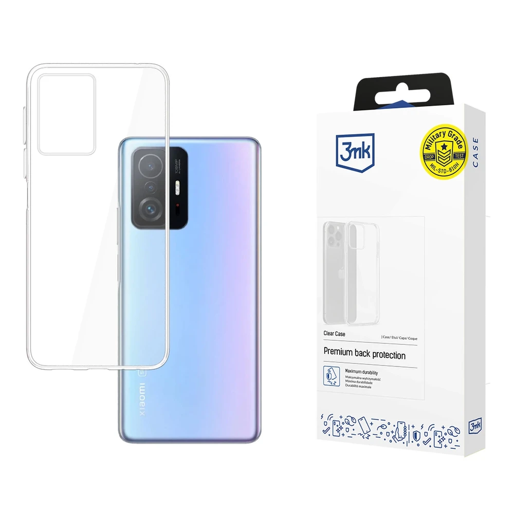 3mk Skaidrus Xiaomi 11T / 11T Pro - dėklas telefonui skaidrus