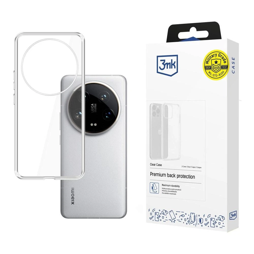 Dėklas 3mk Clear Case 1,2mm Xiaomi 14 Ultra