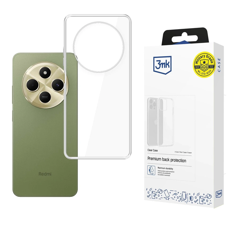 Dėklas 3mk Clear Case 1,2mm Xiaomi Redmi 14C/Redmi A4/Poco C75
