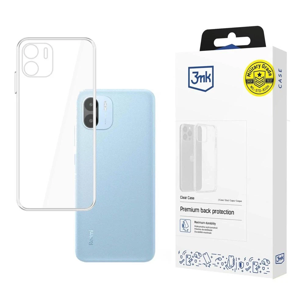 3mk dėklas telefonui skaidrus Xiaomi Redmi A2 - dėklas telefonui skaidrus