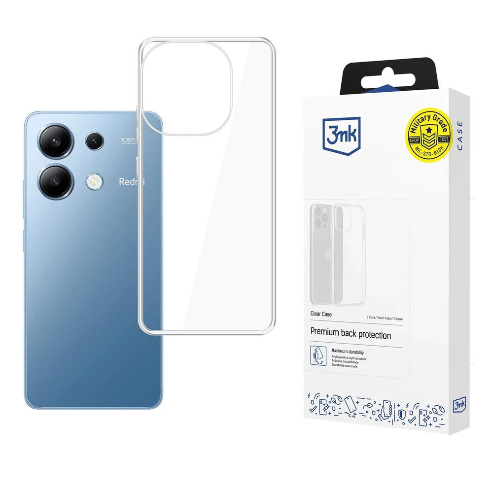 Dėklas 3mk Clear Case 1,2mm Xiaomi Redmi Note 13 4G