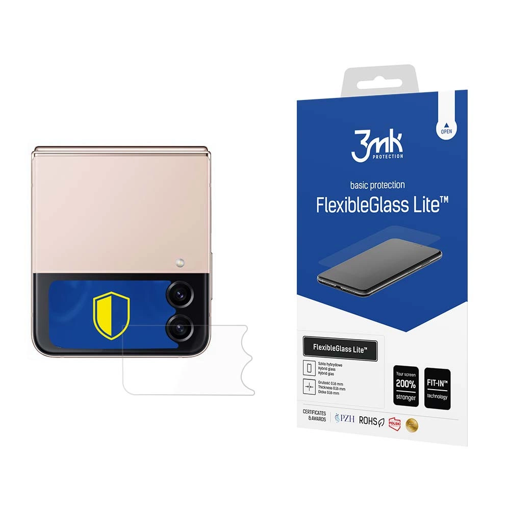 3mk FlexibleGlass Lite Samsung Galaxy Z Flip4 (priekyje)