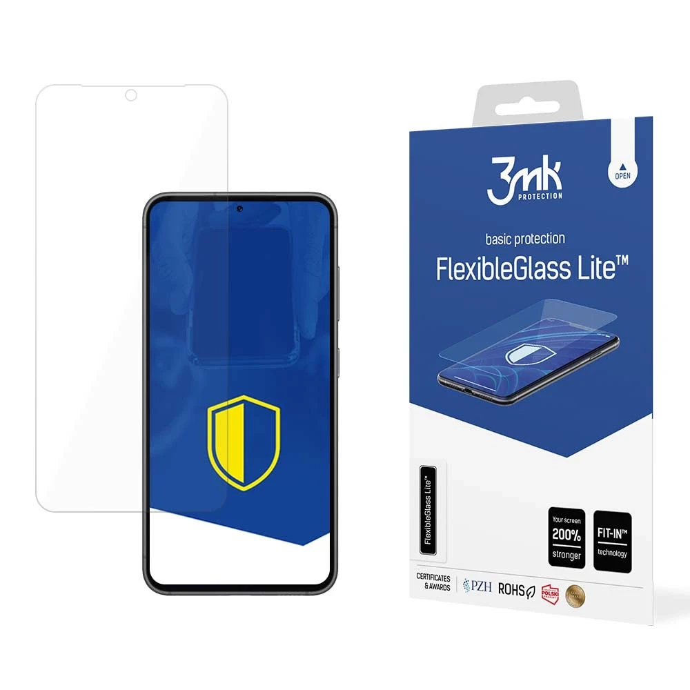3mk FlexibleGlass Lite - hibridinis stiklo sijonas Samsung Galaxy S24 telefonui