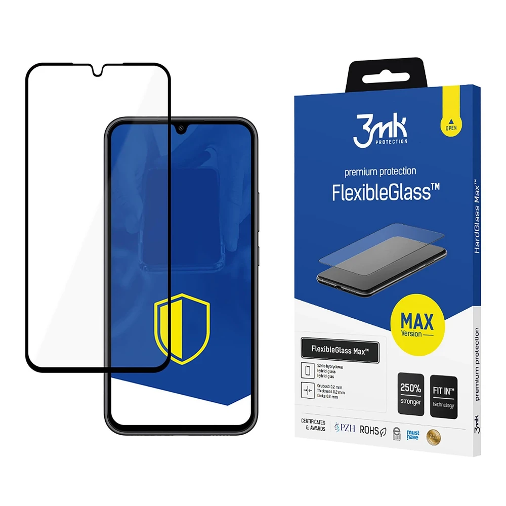 3mk FlexibleGlass Max™ hibridinis stiklas Samsung Galaxy A34 5G