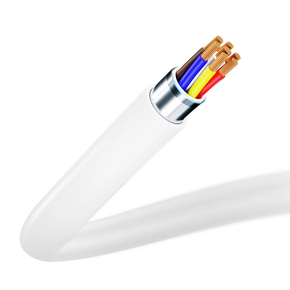 3MK Hyper Kabelis USB-C - USB-C 100W 1.2m baltos spalvos Kabelis