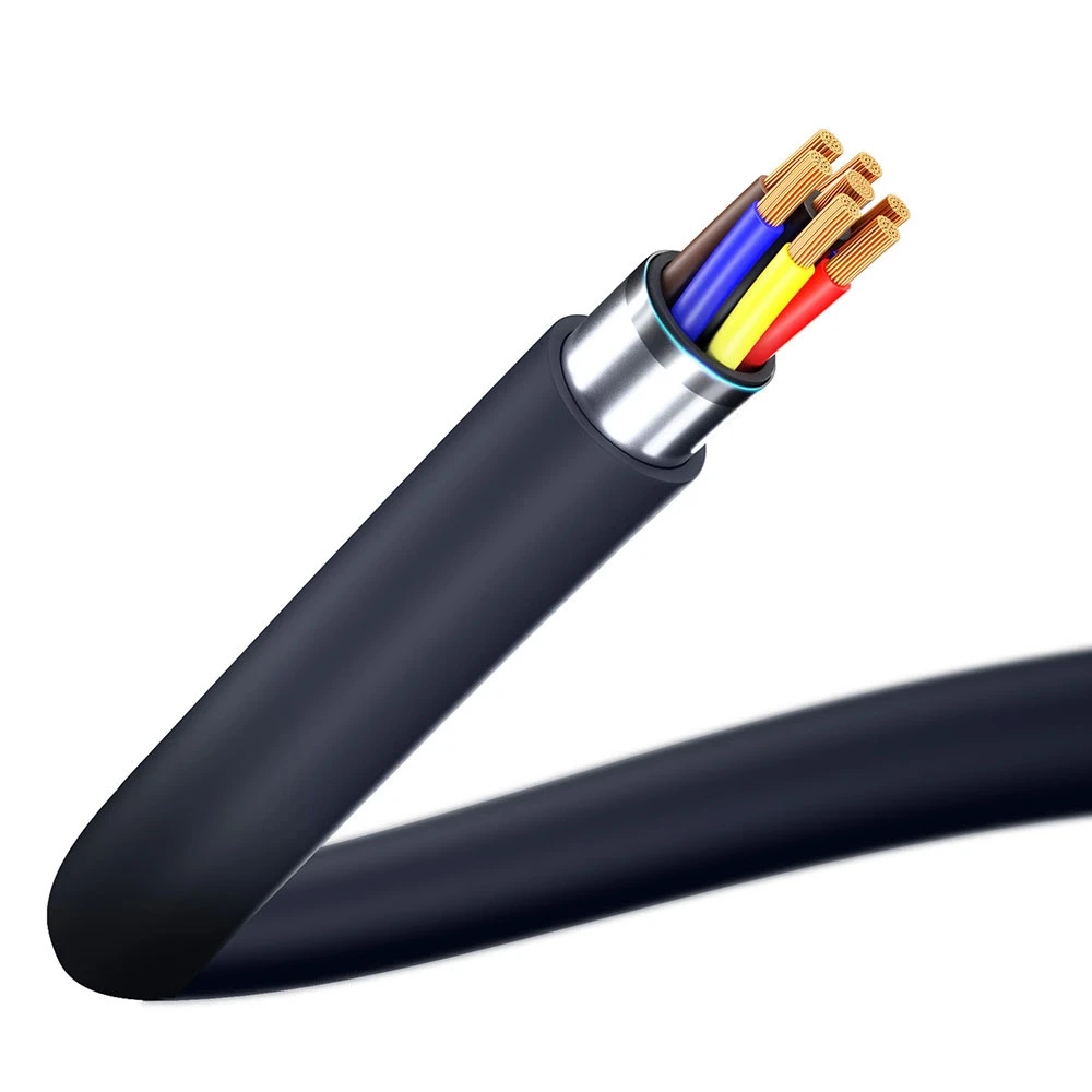 3MK Hyper Kabelis USB-C - USB-C 100W 1.2m juodos spalvos Kabelis