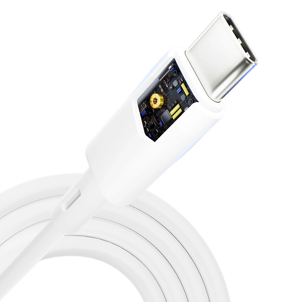 USB kabelis 3mk Hyper Silicone Cable Type-C 60W 3A 1m