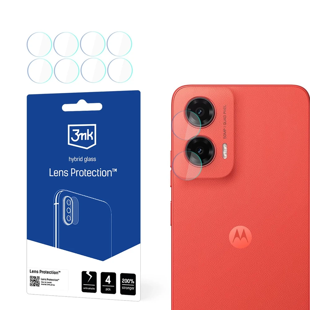 3MK objektyvo apsauga Motorola Moto G35 5G 4vnt