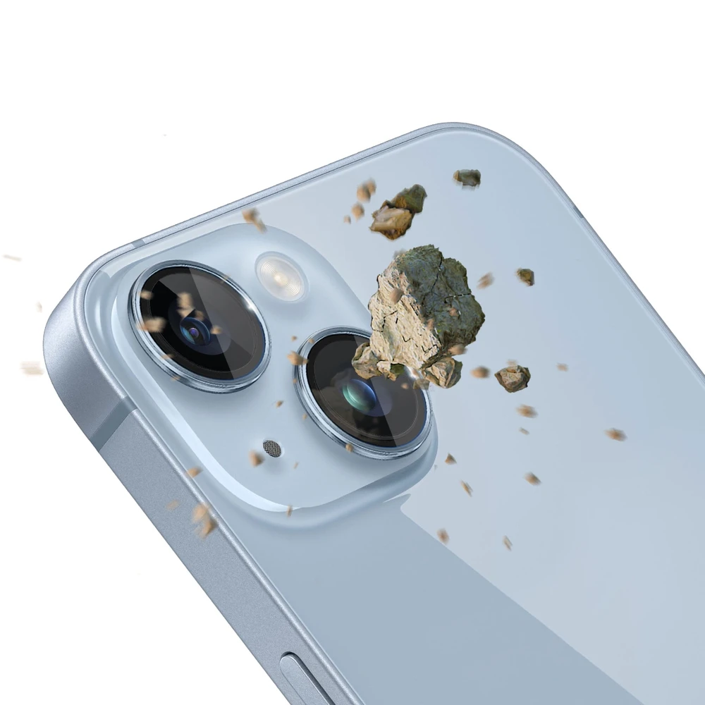 3mk Lens Protection Pro kameros dangtelis iPhone 14 - mėlynas