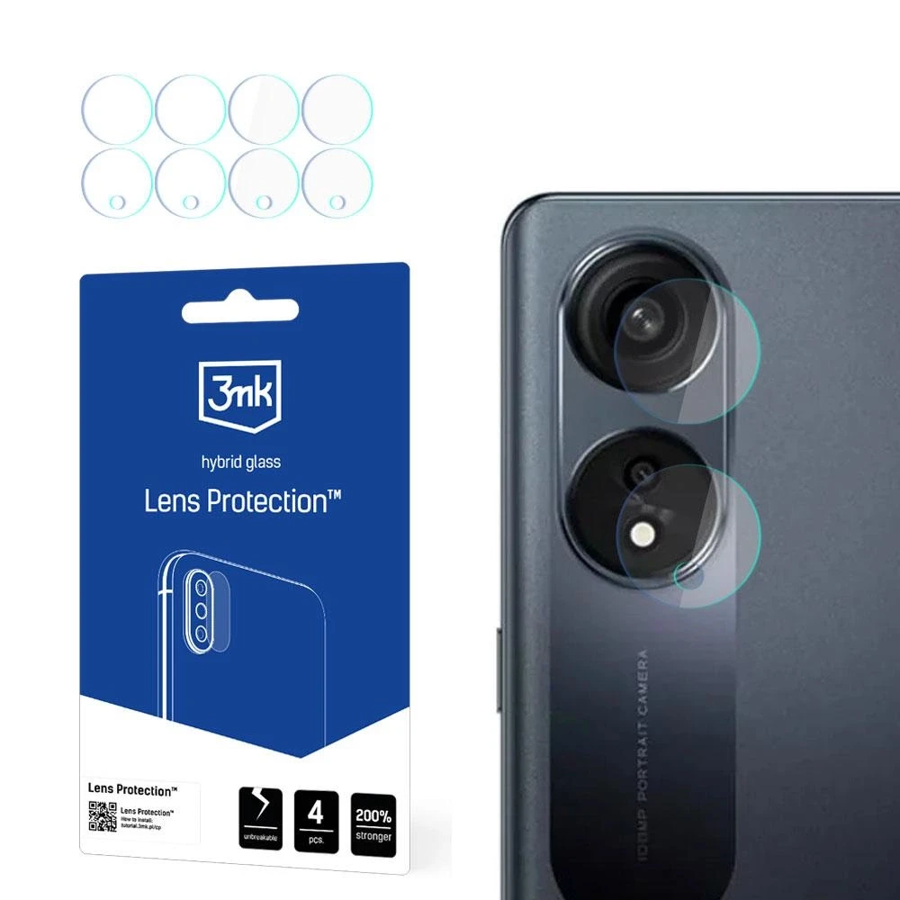 3Mk Protection 3mk Lens Protection™ hibridinis fotoaparato stiklas, skirtas Oppo A1 5G