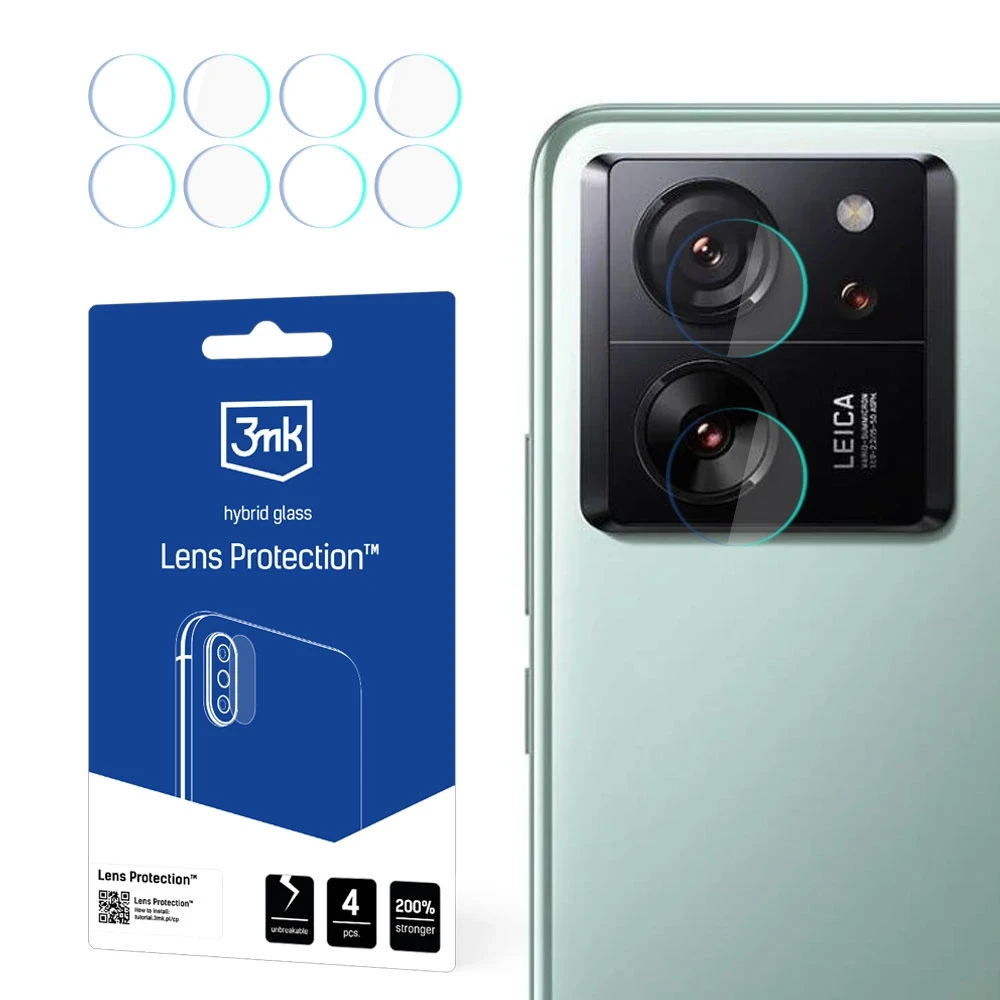 3mk Lens Protection™ hibridinis fotoaparato stiklas Xiaomi 13T / 13T Pro
