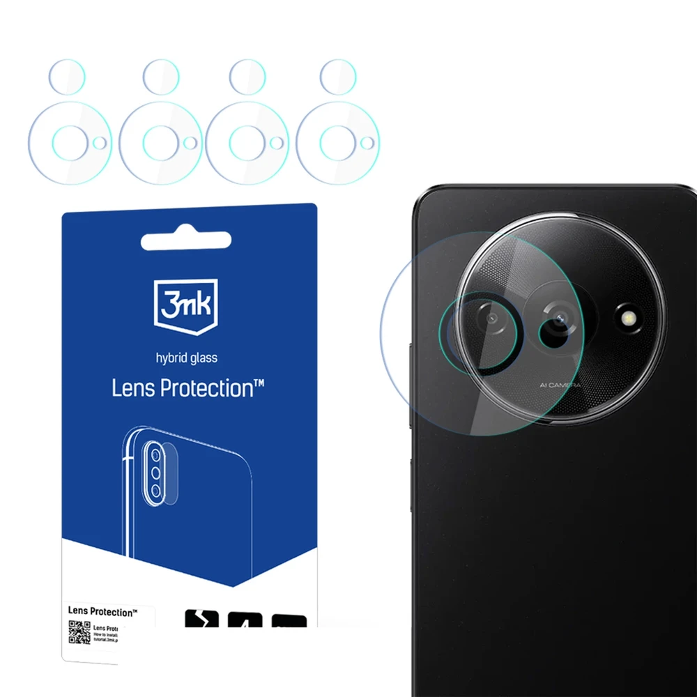 3mk Lens Protection™ hibridinis fotoaparato stiklas Xiaomi Redmi A3