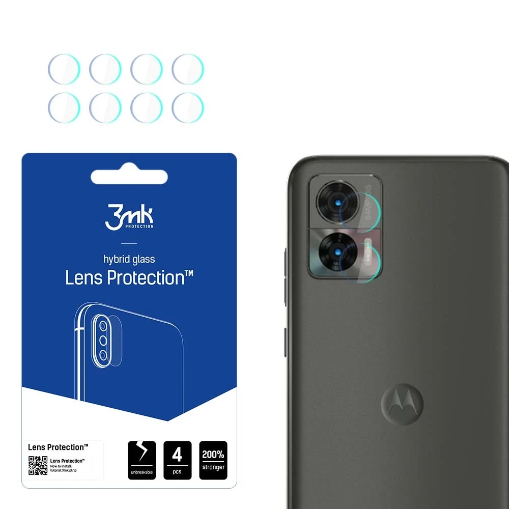 3mk Lens Protection™ hibridinis fotoaparato stiklas Motorola Edge 30 Neo
