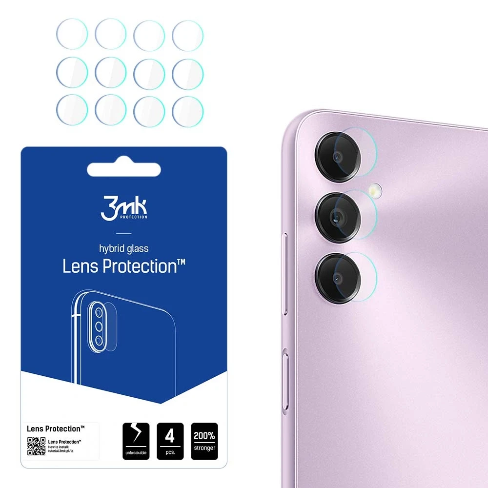 3mk Lens Protection™ hibridinis fotoaparato stiklas Samsung Galaxy A05s