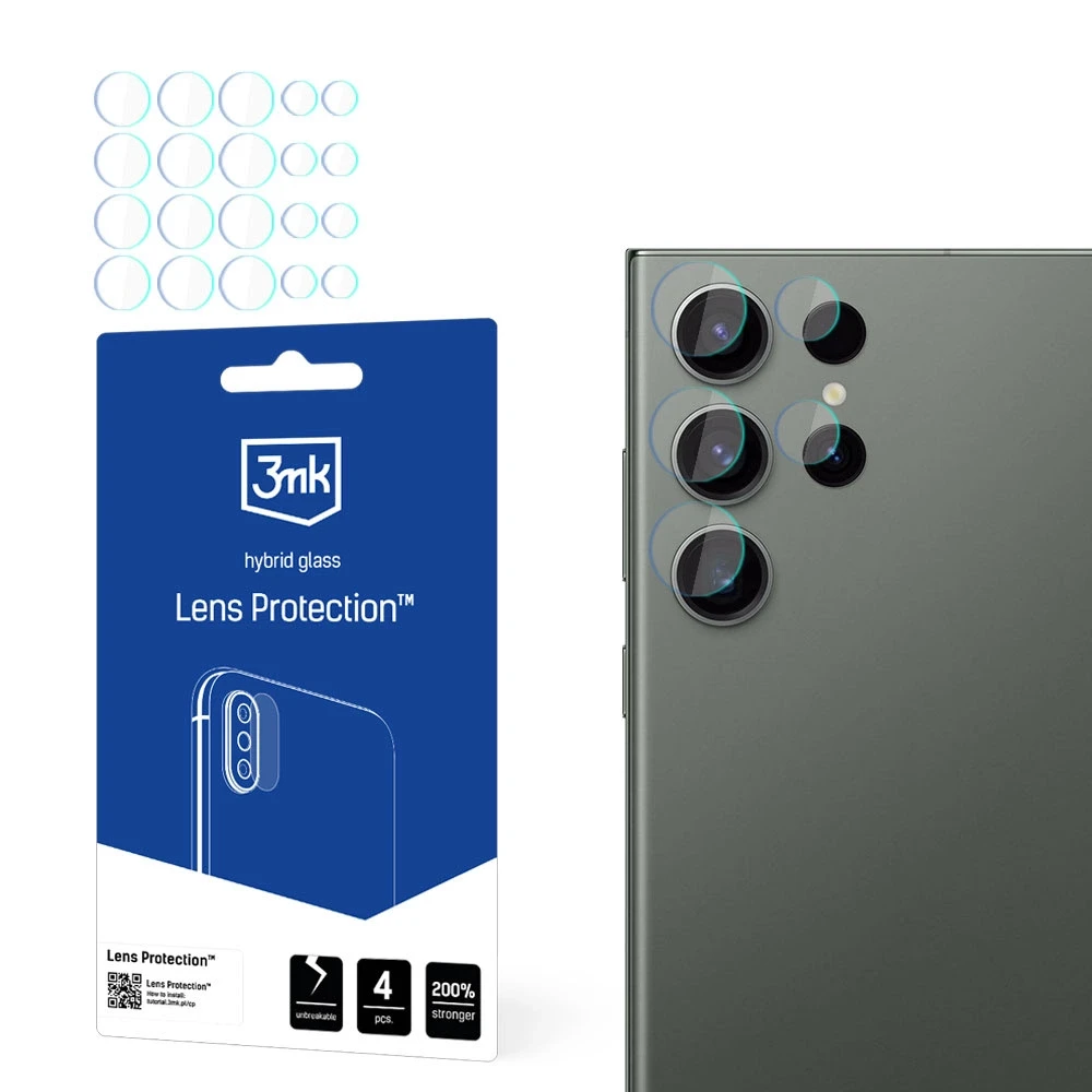 3mk Lens Protection™ hibridinis fotoaparato stiklas Samsung Galaxy S24 Ultra