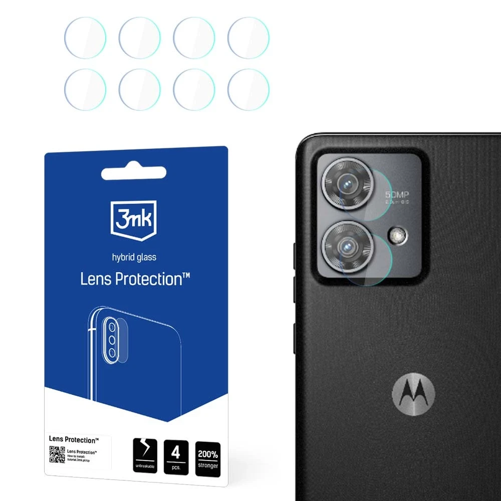 3mk Lens Protection™ hibridinis fotoaparato stiklas Motorola Edge 40 Neo