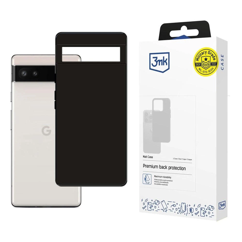 3Mk Protection Dėklas 3mk Matt Case Google Pixel 7 5G juodas