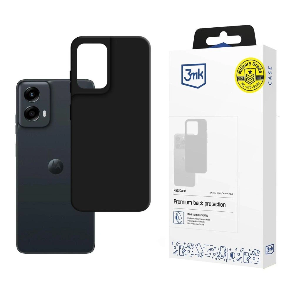 3mk Matt Motorola Moto G Stylus 5G 2024 - dėklas telefonui juodos spalvos