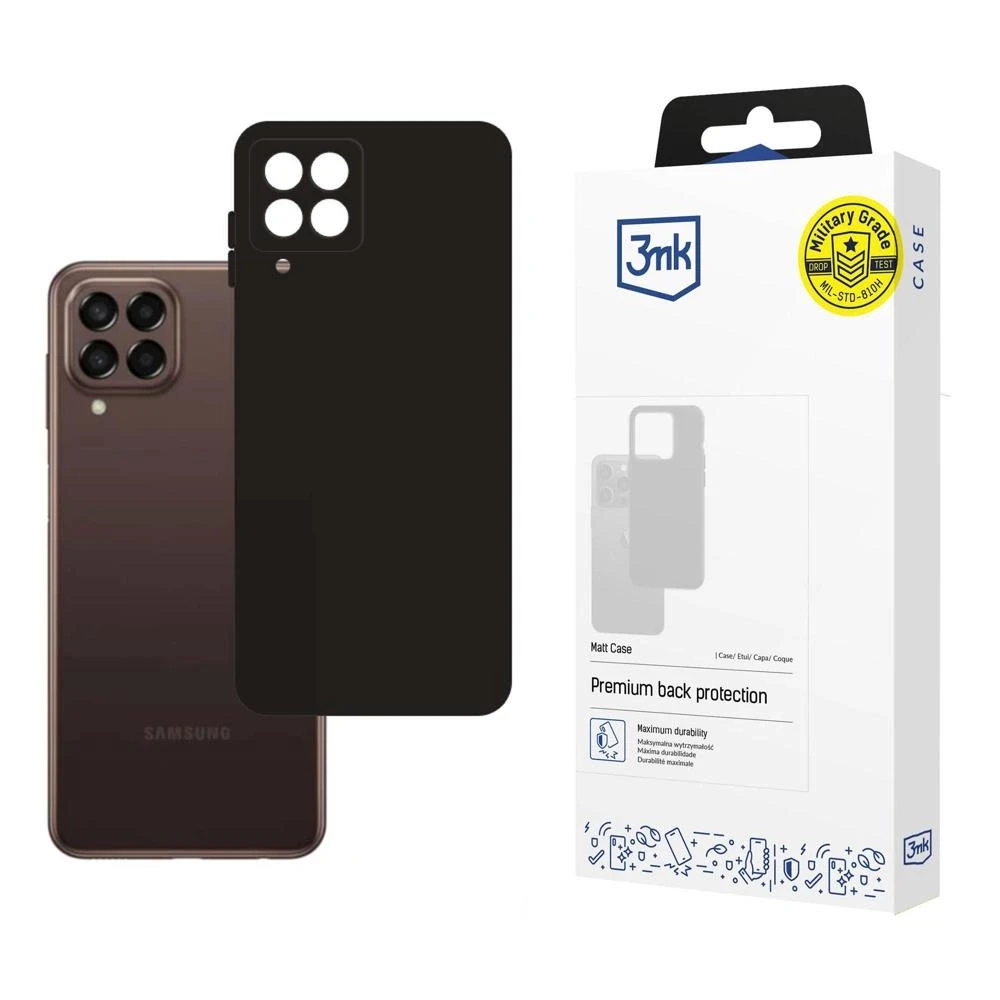 3mk Matt Samsung Galaxy M33 5G - dėklas telefonui juodos spalvos