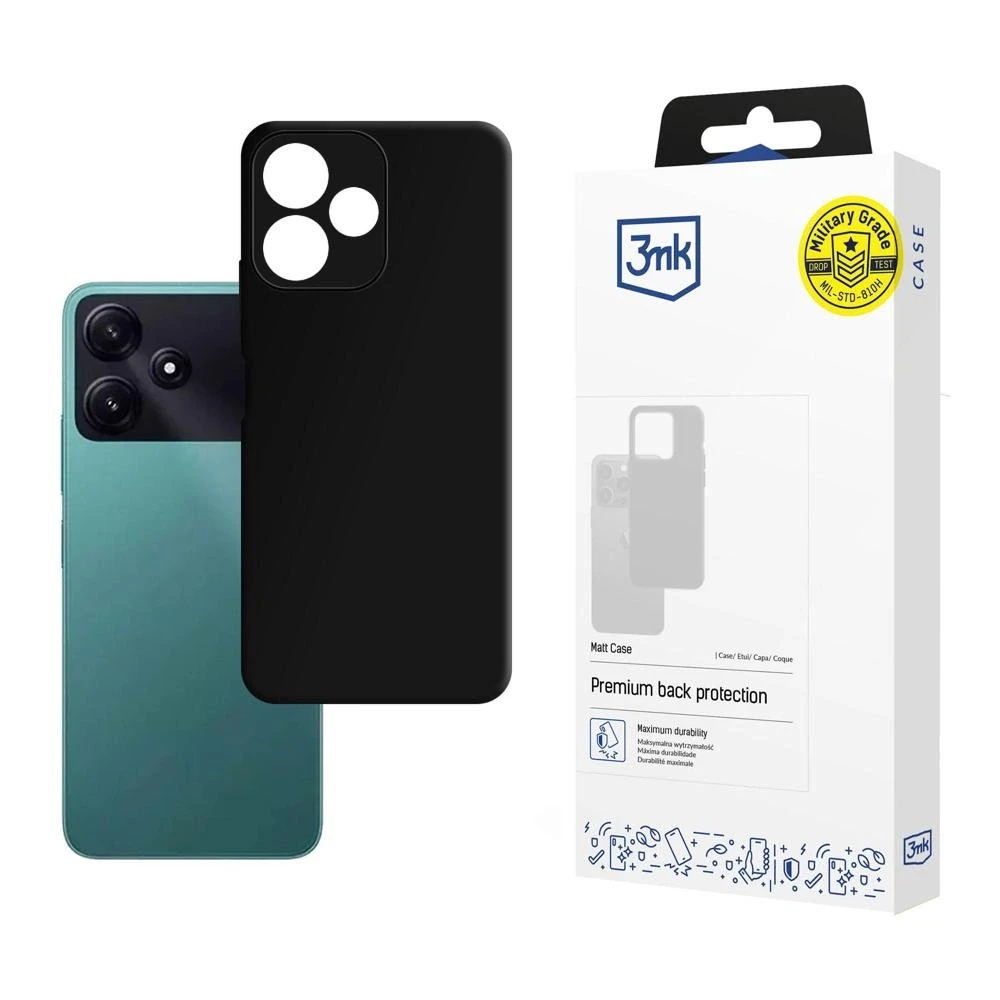 Nezatříděno 3MK Matt Dėklas Poco M6 Pro 5G juodos spalvos