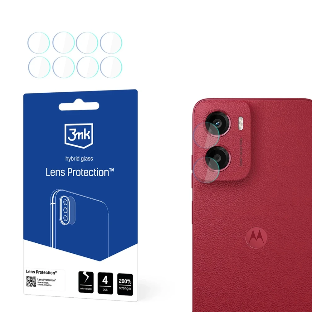 3Mk apsauga 3mk objektyvo apsauga hibridinio fotoaparato objektyvo stiklas, skirtas „Motorola Moto G05“