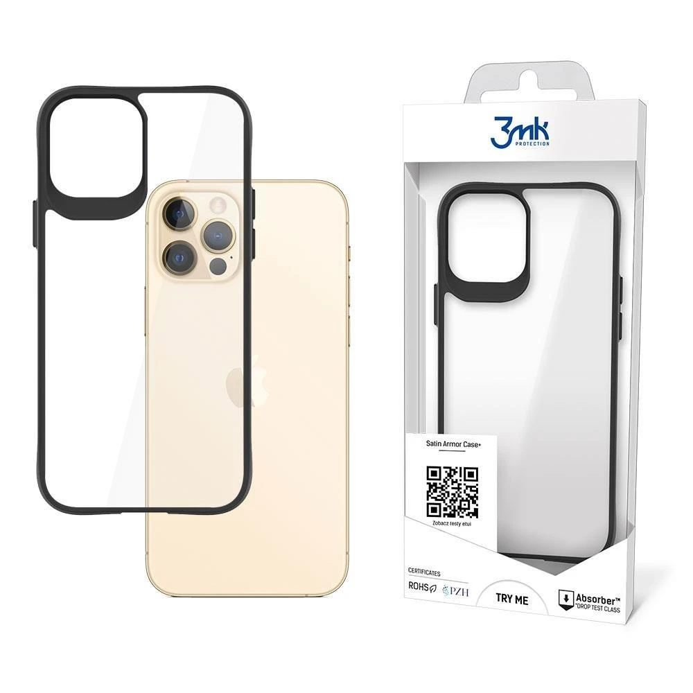Dėklas Apple iPhone 12 Pro Max – 3mk Satin Armor+