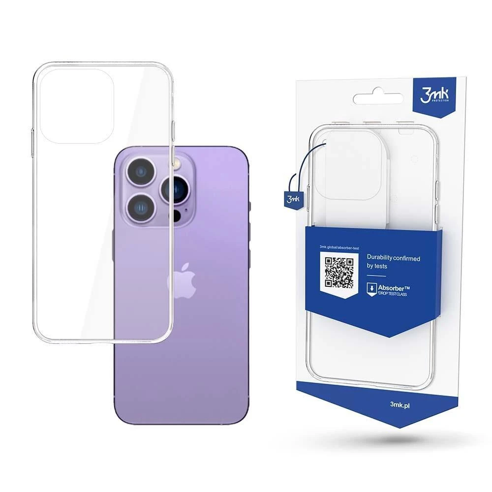 Dėklas 3mk Clear Case 1,2mm Apple iPhone 14 Pro Max