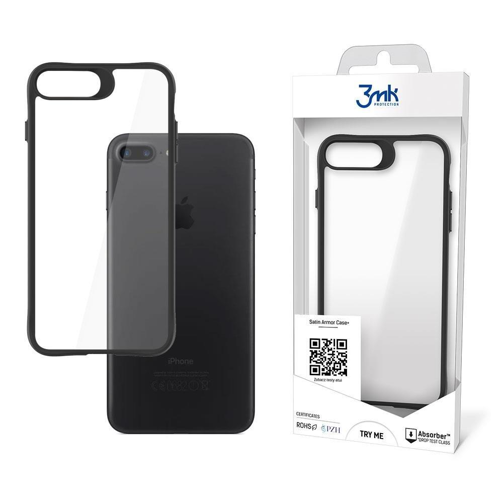3mk Satin Armor Case+ Apple iPhone 7 / 8 / SE 2020 / SE 2022 - dėklas telefonui skaidrus