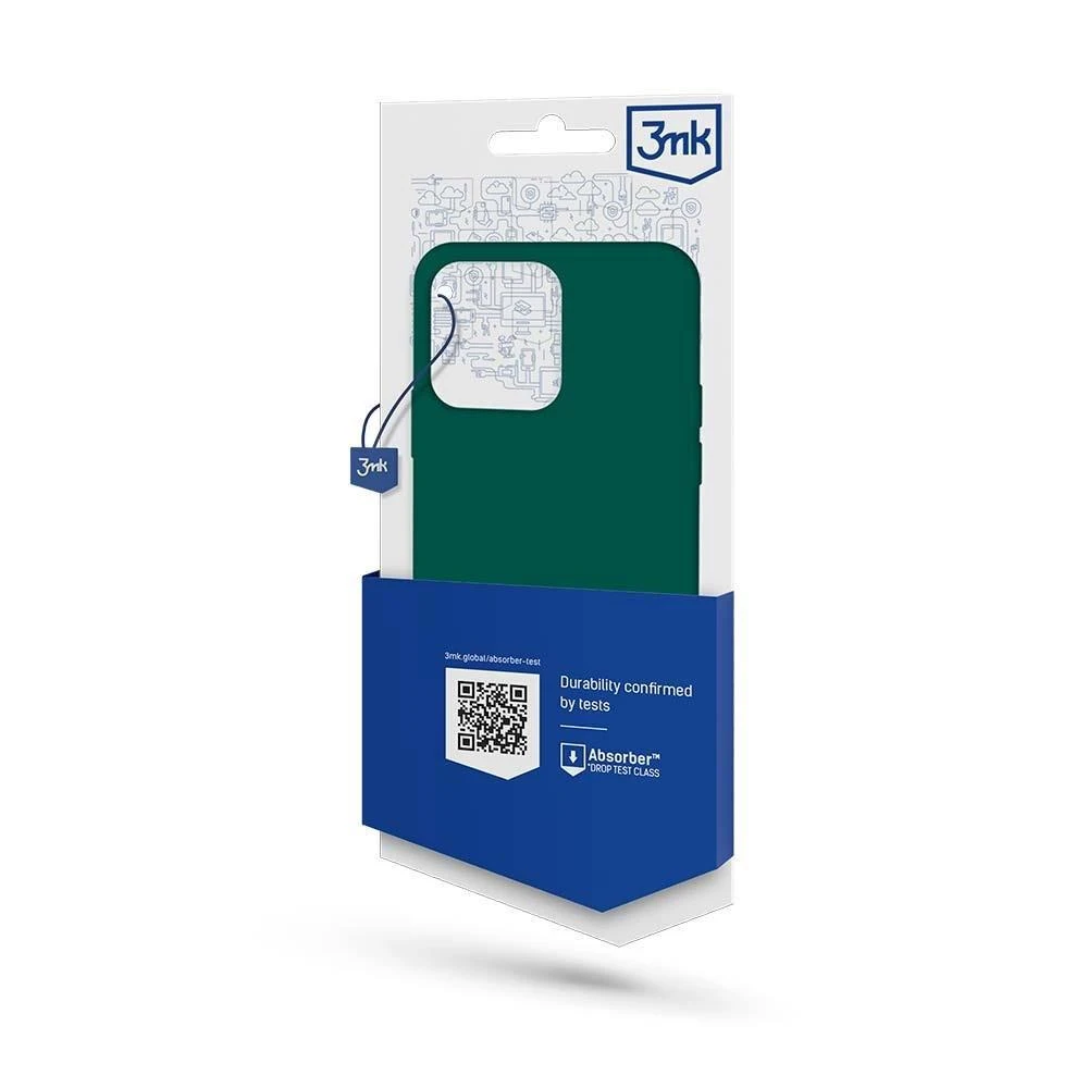 Dėklas 3mk Matt Case Samsung S911 S23 5G tamsiai žalias