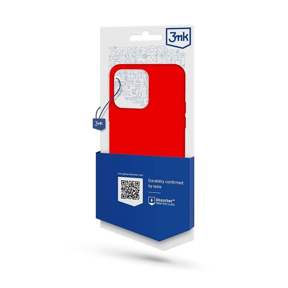 Dėklas 3mk Matt Case Samsung S918 S23 Ultra 5G raudonas
