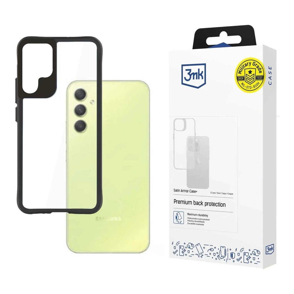 Dėklas 3mk Satin Armor Case+ Samsung A346 A34 5G