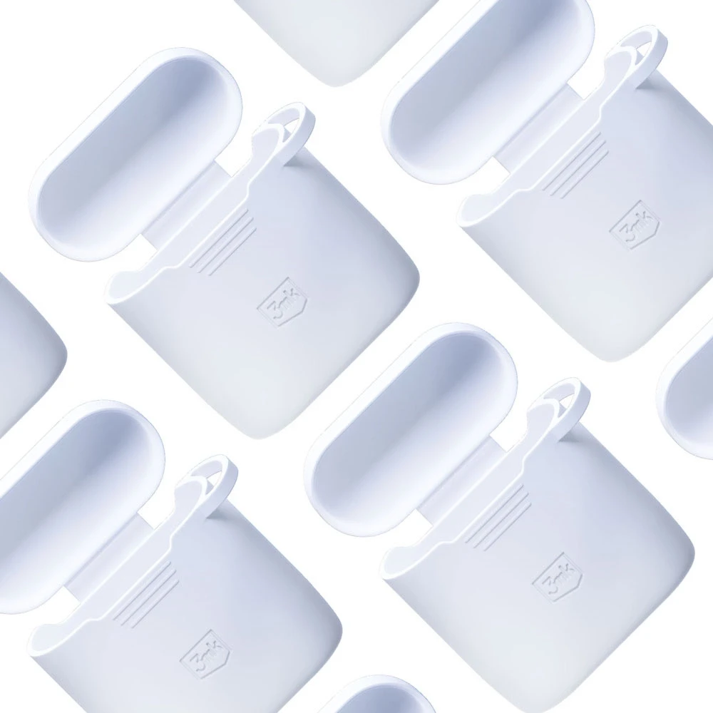 3MK Silicon dėklas AirPods 2nd gen+ karabinui
