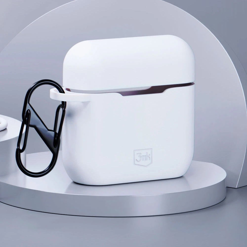 3MK Silicon dėklas AirPods (3-osios kartos)+ carabiner