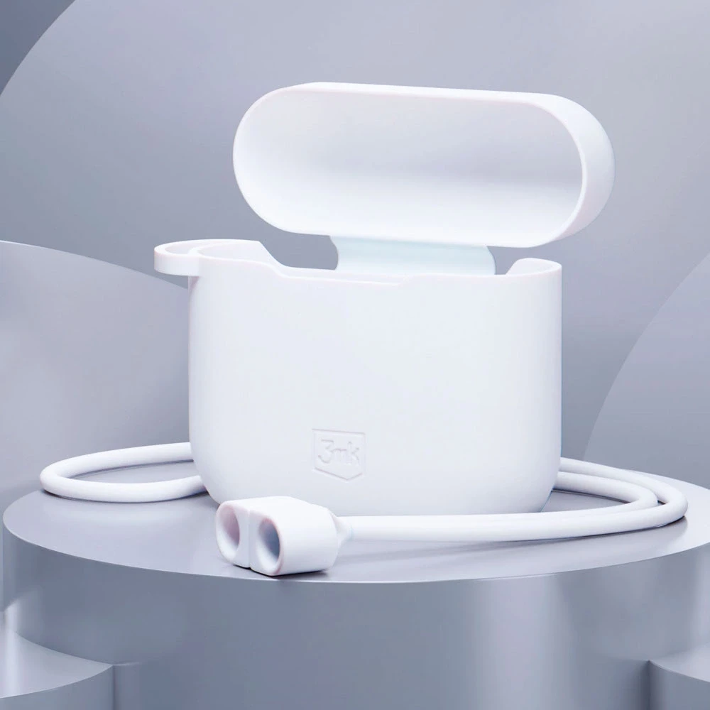 3MK Silicon dėklas AirPods (3-osios kartos)+ carabiner