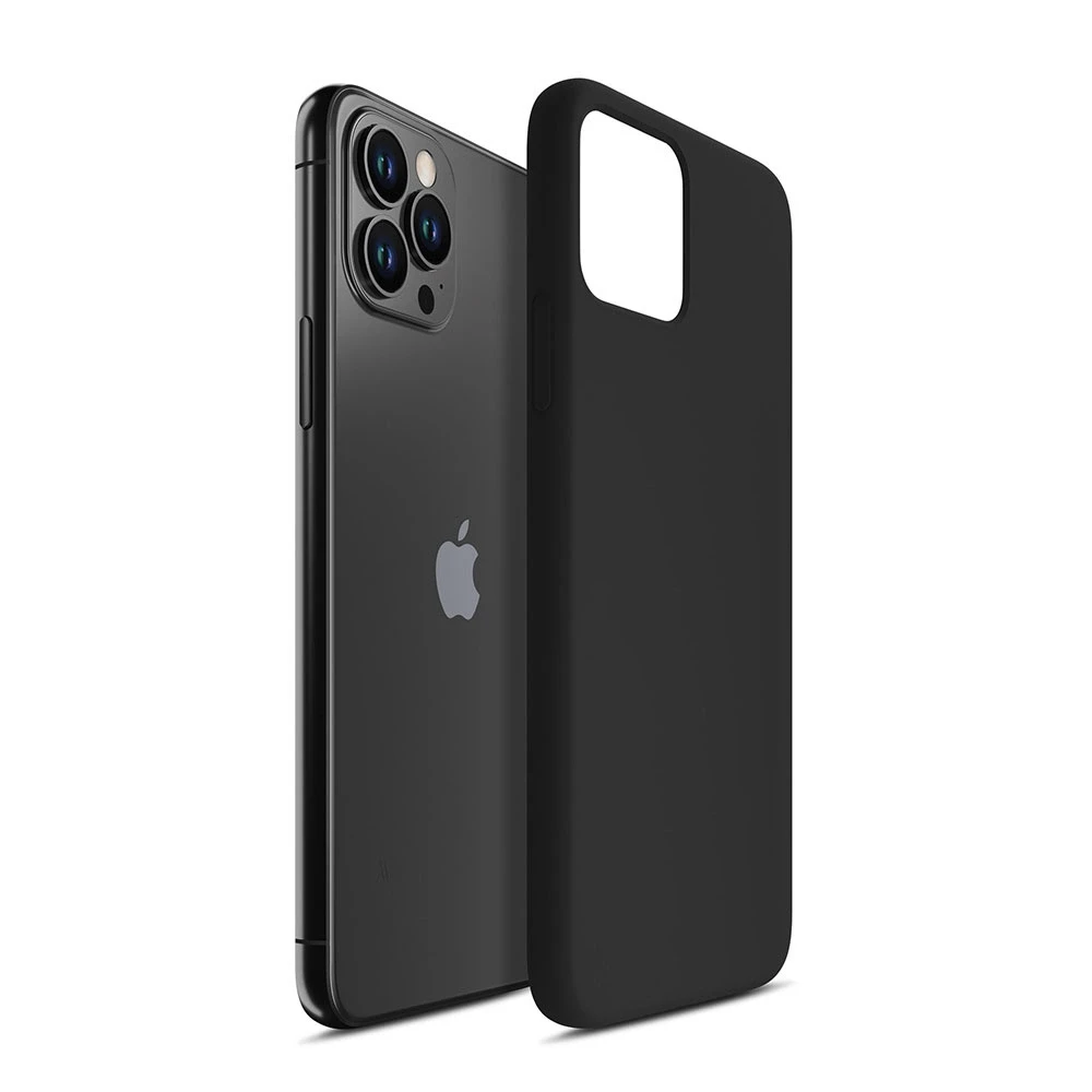 3mk silikoninis Apple iPhone 11 Pro Max - dėklas telefonui juodos spalvos