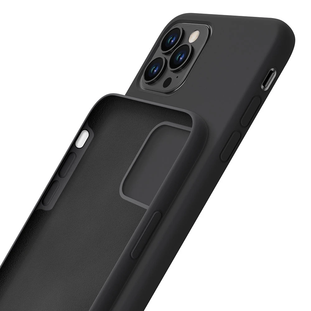3mk silikoninis Apple iPhone 11 Pro Max - dėklas telefonui juodos spalvos