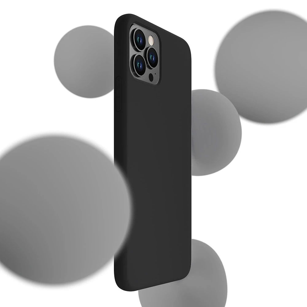 3mk silikoninis Apple iPhone 11 Pro Max - dėklas telefonui juodos spalvos