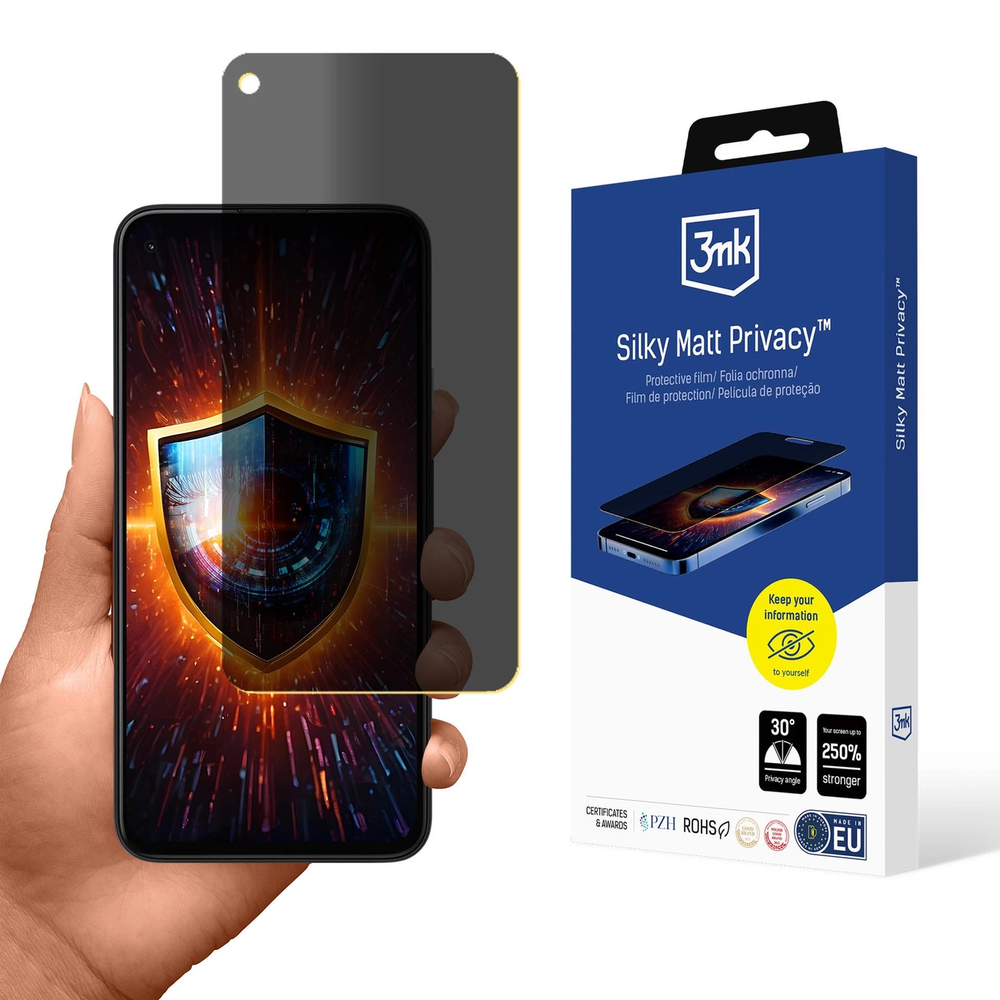 3Mk apsauga „Google Pixel 4a“ – „3mk Silky Matt“ privatumas
