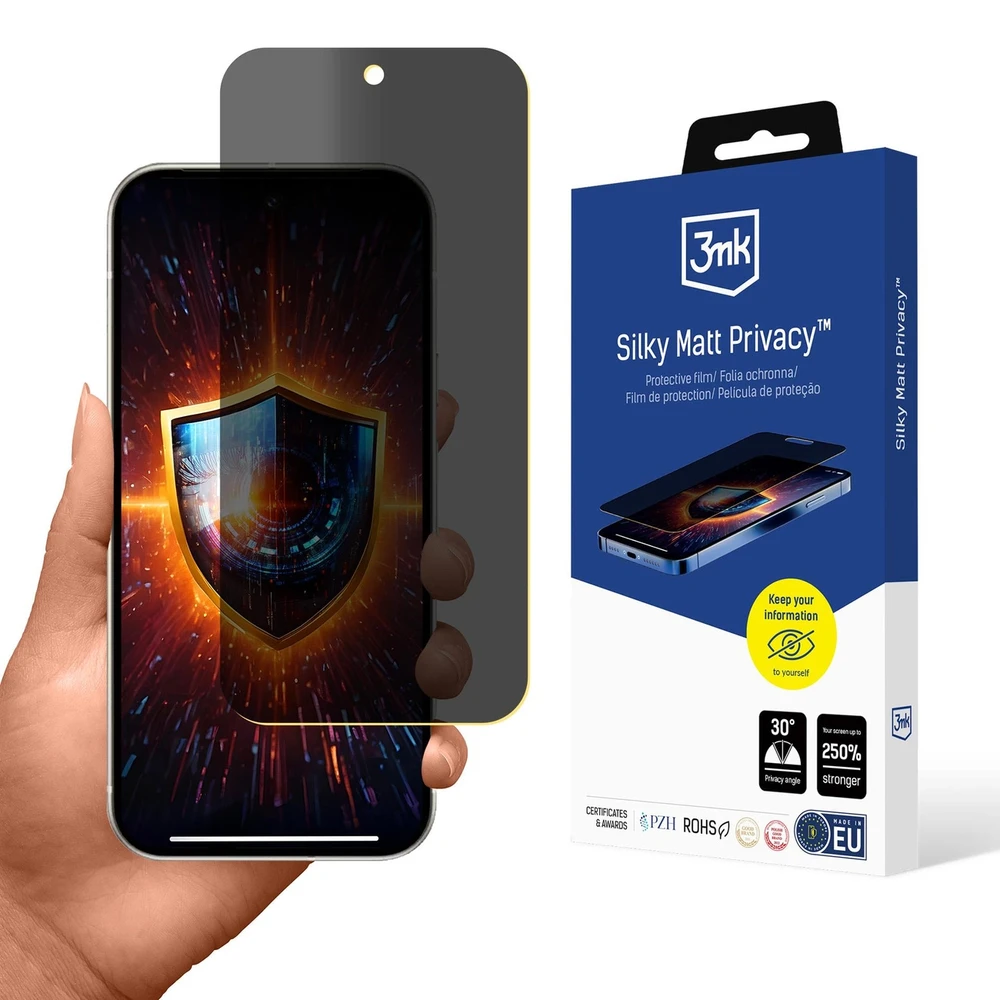 3Mk Protection „Google Pixel 10/10 Pro“ – 3 mk šilkinis matinis privatumo efektas