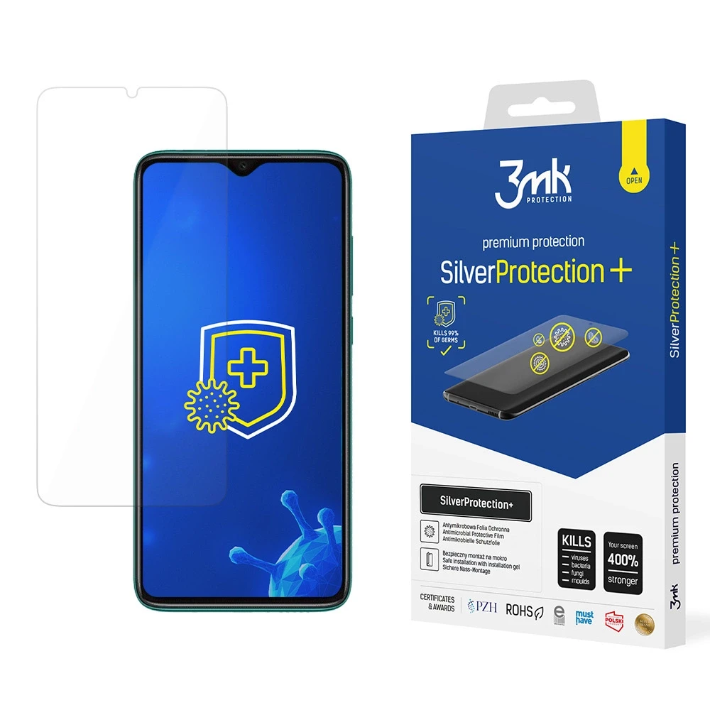 3mk SilverProtection+ apsauginė folija Xiaomi Redmi Note 8 Pro