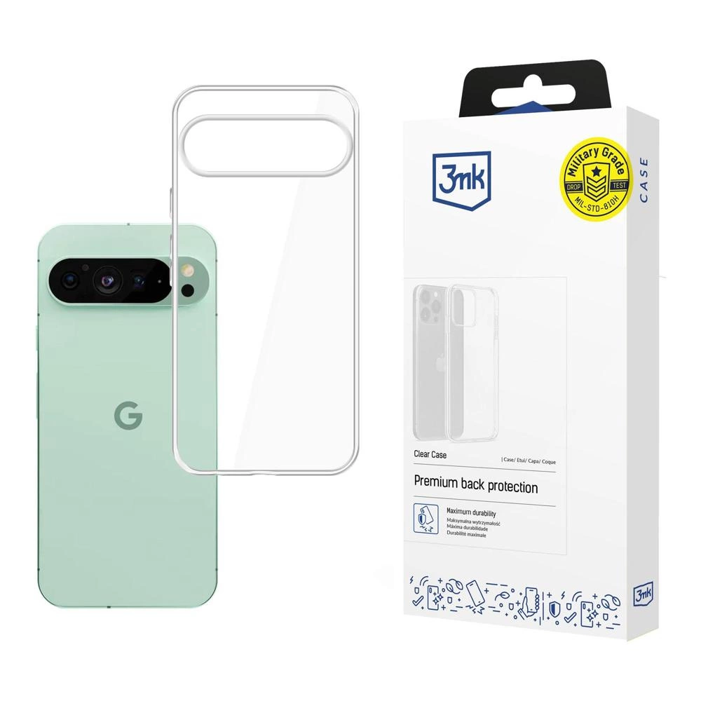 3mk Clear Google Pixel 9 Pro - dėklas telefonui skaidrus