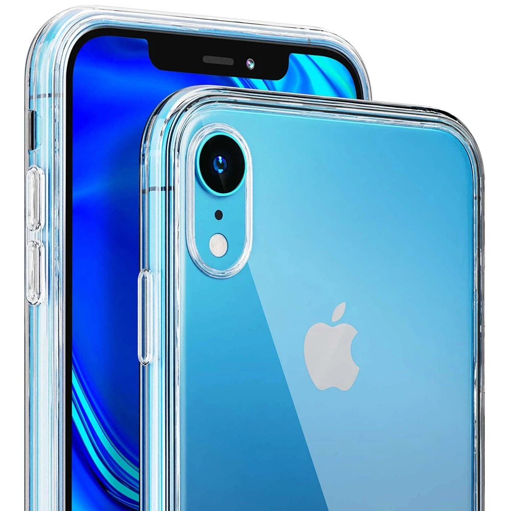 Dėklas 3MK skaidraus dėklo galinis dangtelis, Apple, iPhone XR, TPU, skaidrus